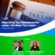 Disputing Tax Assessments under the New Tax Laws 80x80
